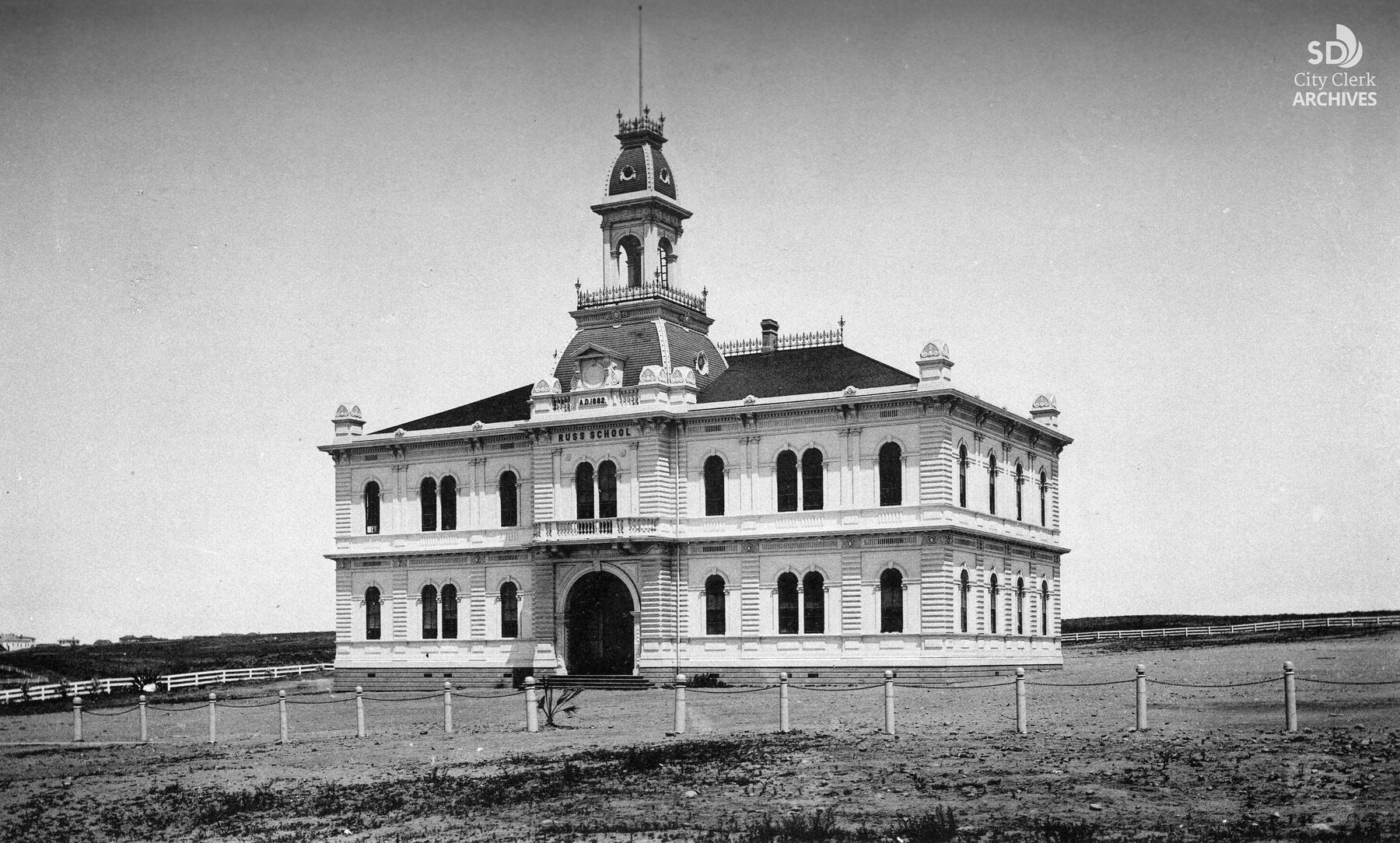 Historic San Diego school campus